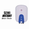 SEMI INSTANT ELECTRIC WATER HEATER ANALOG GUAGE 15 LITTERS WITH PLASTIC BODY