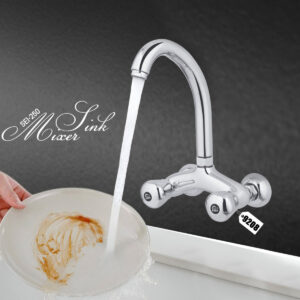 Sink Mixer For Your Kitchen With  High Quality Chrome Finishing
